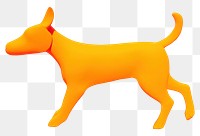 PNG Dog yellow mammal animal. AI generated Image by rawpixel.