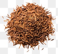 PNG Dry tea spice white background ingredient. AI generated Image by rawpixel.