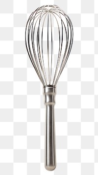 PNG Photo of steel whisk cooking white background appliance device.