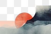 PNG Sky abstract painting shape. AI generated Image by rawpixel.