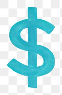 PNG Dollar symbol text logo. AI generated Image by rawpixel.