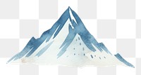 PNG Mountain nature snow logo. AI generated Image by rawpixel.