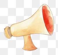 PNG Sign of loudspeaker white background electronics trumpet. AI generated Image by rawpixel.
