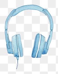 PNG Sign headphones headset white background electronics. AI generated Image by rawpixel.