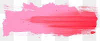 PNG Pink rectangle backgrounds brush white background. AI generated Image by rawpixel.