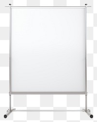 PNG  Banner stand whiteboard white background electronics. AI generated Image by rawpixel.