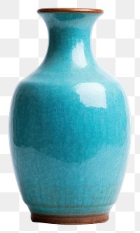PNG  Vintage vase porcelain pottery bottle. AI generated Image by rawpixel.
