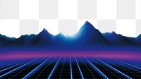 PNG Purple lightning blue grid ground nature galaxy night. AI generated Image by rawpixel.
