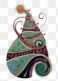 PNG Christmas tree pattern craft art. AI generated Image by rawpixel.