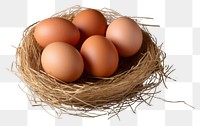 PNG  Eggs food wood hay. AI generated Image by rawpixel.