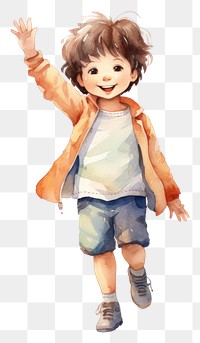 PNG  Cartoon child cute toy. AI generated Image by rawpixel.