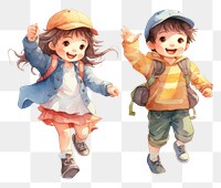 PNG  Child footwear cartoon cute. AI generated Image by rawpixel.