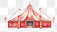 PNG  Circus red circus tent architecture recreation outdoors. AI generated Image by rawpixel.
