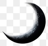 PNG Moon night astronomy crescent. 