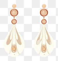 PNG Earrings jewelry luxury accessories. AI generated Image by rawpixel.