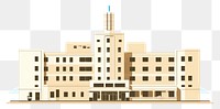PNG Hospital architecture building city. AI generated Image by rawpixel.