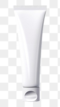 PNG  Cosmetic Tube Mockup cosmetics white white background. AI generated Image by rawpixel.
