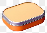 PNG Lip Balm Tin Mockup tin electronics container. 