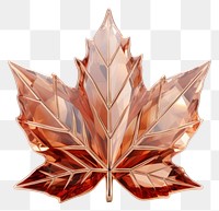 PNG Maple leaf jewelry plant shape. AI generated Image by rawpixel.