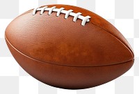 PNG  An Leather American football ball sports american football sports equipment. 