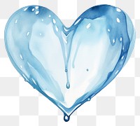 PNG A heart shape water drop white background splashing abstract. AI generated Image by rawpixel.