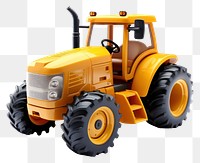 PNG A farm tractor agriculture  vehicle. AI generated Image by rawpixel.