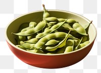PNG  Edamame vegetable plant food. AI generated Image by rawpixel.