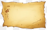 PNG An empty treasure map paper backgrounds document white background. AI generated Image by rawpixel.