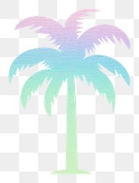 PNG Coconut treee icon plant white background vegetation. AI generated Image by rawpixel.