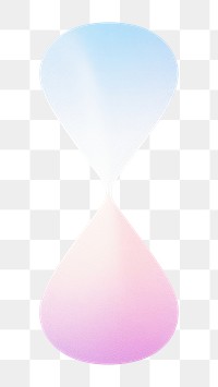 PNG Hourglass icon white background abstract deadline. AI generated Image by rawpixel.