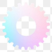 PNG Cog system icon gear white background technology. AI generated Image by rawpixel.