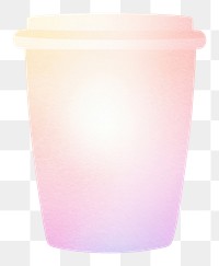 PNG Coffee cup icon white background refreshment disposable. AI generated Image by rawpixel.