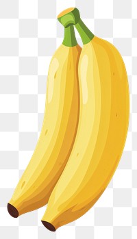 PNG  A banana plant food freshness. AI generated Image by rawpixel.