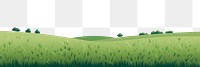 PNG A green grass field agriculture grassland landscape. AI generated Image by rawpixel.