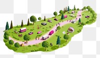 PNG  Camping landscape outdoors vehicle. AI generated Image by rawpixel.