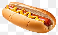 PNG Hot Dogs food white background bratwurst. AI generated Image by rawpixel.