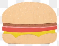 PNG Burger food hamburger freshness. AI generated Image by rawpixel.