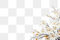 PNG Flowers petal plant art. AI generated Image by rawpixel.