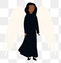 PNG Angel cartoon adult representation. AI generated Image by rawpixel.
