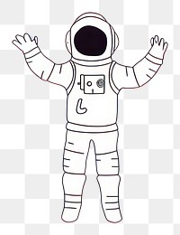 PNG Astronaut cartoon photography astronomy. AI generated Image by rawpixel.