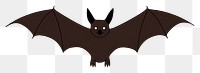 PNG Bat wildlife cartoon animal. AI generated Image by rawpixel.