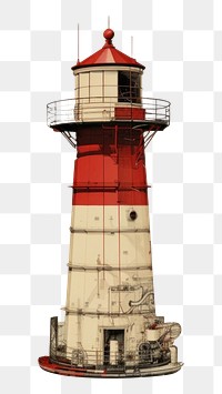 PNG Lighthouse architecture drawing diagram