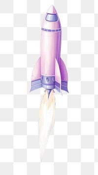PNG Rocket space ship aircraft vehicle purple. AI generated Image by rawpixel.