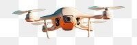 PNG  A flying drone aircraft vehicle transportation. AI generated Image by rawpixel.