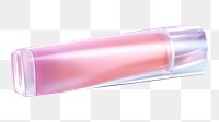 PNG Lip gloss on flat texture cosmetics bottle research. AI generated Image by rawpixel.