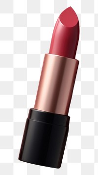 PNG Lipstick gloss color on flat texture cosmetics perfection variation. AI generated Image by rawpixel.