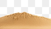PNG  Sand powder white background copy space. AI generated Image by rawpixel.