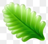 PNG Simple green fern leave plant leaf accessories. 