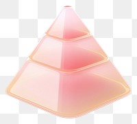 PNG Simple pyramid shape white background simplicity. AI generated Image by rawpixel.