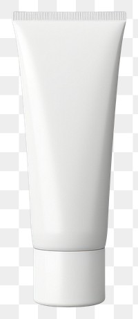 PNG White tube bottle toothpaste cosmetics. AI generated Image by rawpixel.